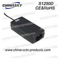 Desktop Type CCTV Camera Power Supply S1250D