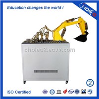 PLC Controlled Transparent Hydraulic Excavator Training Equipment,education simulator trainer