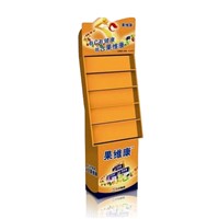 Vitamin Display Stands with 5 Shelves, Full Color Cardboard Display