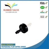 mini rubber and plastic check valve