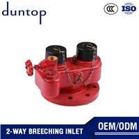 Ductile Cast Iron Drain Gate Valve Hydrant Ball Valve Fire Water Dividers 2 Ways Breeching Inlet