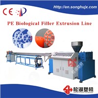 PE Biological Pipe Making Machine MBBR Filter Media Extrusion Line