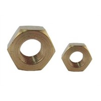 Silicon Bronze Finished Hex Nut UNC 5/16-18