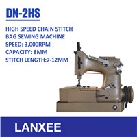 Lanxee DN-2 High Speed Automatic Lubrication Chain Stitch Bag Sewing Machine