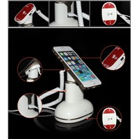 retail shop mobile security display stand with charging and alarm