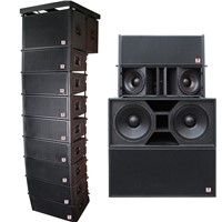 Musical Sound System Dual 15'' Line Array System