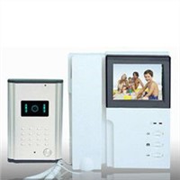 4&amp;quot; TFT color 300 DPI electric control apartment intercom video door phone system