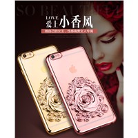Sell Loyal Rose Flower soft Tyrant gold/Rose gold phone case