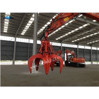 Excavator Hydraulic Orange Peel grab