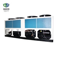 1715kw Central Air Conditioner Air Cooled Double Screw Compressor Water Chiller