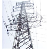 Steel Electric Power Transmission Tower