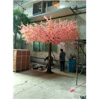 Artificial shade tree dark pink artificial cherry blossom trees