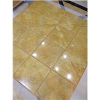 Yellow Marble Tiles (Cut To Sizes) - Golden Yellow