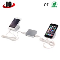 multi port alarm display stand for mobile and tablet