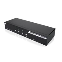 4 x 6 Ports HDMI / RS-232 / IR / Audio Switch &amp; Splitter Daisy Chain Extender over IP