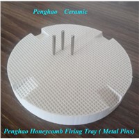 D60mm Round Dental Honeycomb Firing Tray (metal pins)