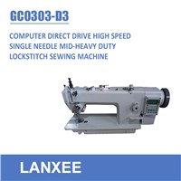 Lanxee GC0303-D3 Industrial Direct Drive Computer Sewing Machine