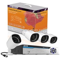 PLC IP Cameras NVR CCTV Security System