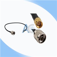 N Male to SMA Male feeder antenna coaxial cable