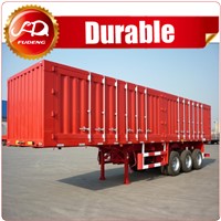 China supplier van type strong box utility trailer