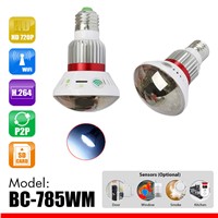 High Definition Night Vision Bulb Camera with Wi-Fi