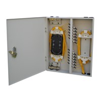 Indoor and outdoor Optical Fiber Distribution Box with splitter and adapter
