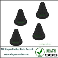 rubber stepped cable grommet