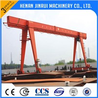 China 5ton on the rail moving gantry crane