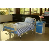 Blue White Stripe Polyester Cotton Hospital Bed Sheet
