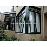 Aluminum double glazed awning windows made in China