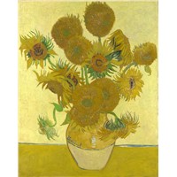 Sunflowers by Vincent Van Gogh customized oil paintings reproduction oil on canvas museum quality