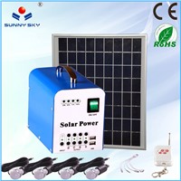 small home solar panel kit solar power system portable solar lighting kit and mobile charge