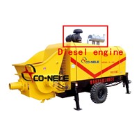 DHBT60-13-118 diesel engine concrete pump