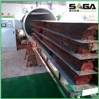 High frequency vacuum wood drying kiln