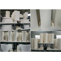 Alumina Ceramic Tube(Isostatic Processing)  works as lining in pipe