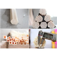 Alumina insulation tube used in B-type,S-type and tungsten-rhenium thermocouple sleeves