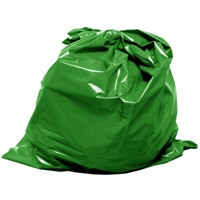 garbage plastic bag on roll