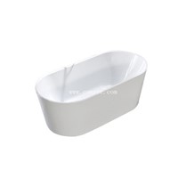 Bathroom white popular acrylic freestanding bathtub