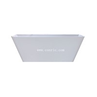 Freestanding installation type and acrylic material simple bathtub
