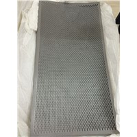 Round crater shaped staggered perforated metal/aluminum staggered perforated metal
