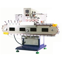 SPCCST-848VD1L  Automatic 4 color pad printer with vertical conveyor &amp;amp; auto pad cleaning device