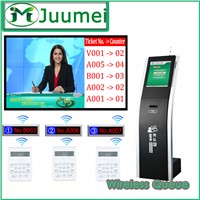 17 Inch High Quality Bank Wireless Queue Management System with Best Software