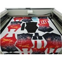 100W CCD Vision Laser Cutting Machine/Scanning Camera/Sublimation Fabric Contour Cutting/HQ1810V
