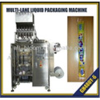 Ice pop filling and packing machine