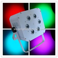 6x18w Rgabwuv 6in1 Battery Wireless LED Stage Lighting