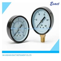 63mm Bottom and Back Connection Water Pressure Gauge