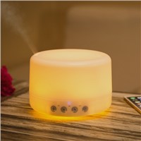 7 color changing LED Light 500ML Ultrasonic aroma diffuser with CE&amp; RoHS