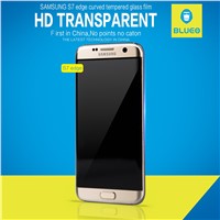 no AB glue 2016 New Arrival 3D curved For Samsung Galaxy s7 edge tempered glass screen protector