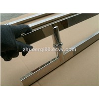 stainless steel glass door handle shower glass door handle