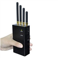 4 Band 2W Portable Mobile Phone Jammer for 4G
